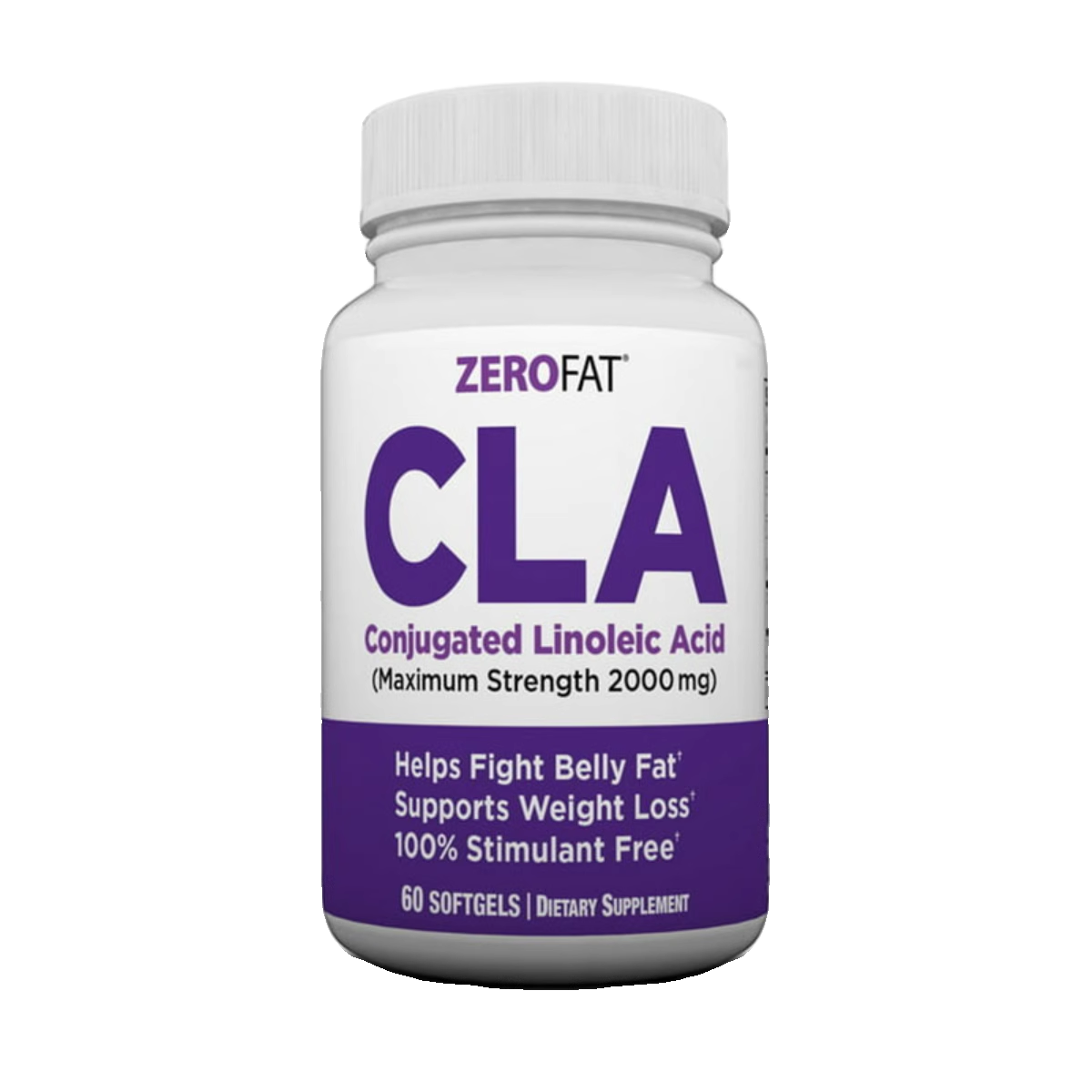 美国直邮ZEROFAT CLA Weight Loss Formula BurnsFat脂肪管理配方