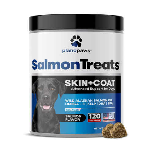 美国直邮planopaws Wild Alaskan Salmon Oil for Dogs狗用鲑鱼油
