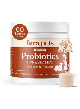 美国直邮 Fera Pets Probiotics for Dogs Cats 猫狗益生菌补剂
