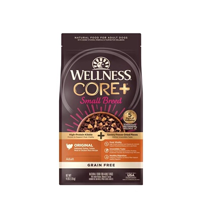 美国直邮 Wellness CORE Dry Small Dog 无谷物干小型狗粮 4磅