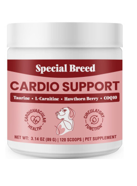 美国直邮Special Breed Cardio Support for Dogs狗心脏健康补剂
