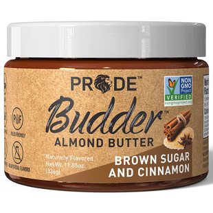 Budder Gourmet Pride Almond Butter杏仁黄油酱 Foods 美国直邮