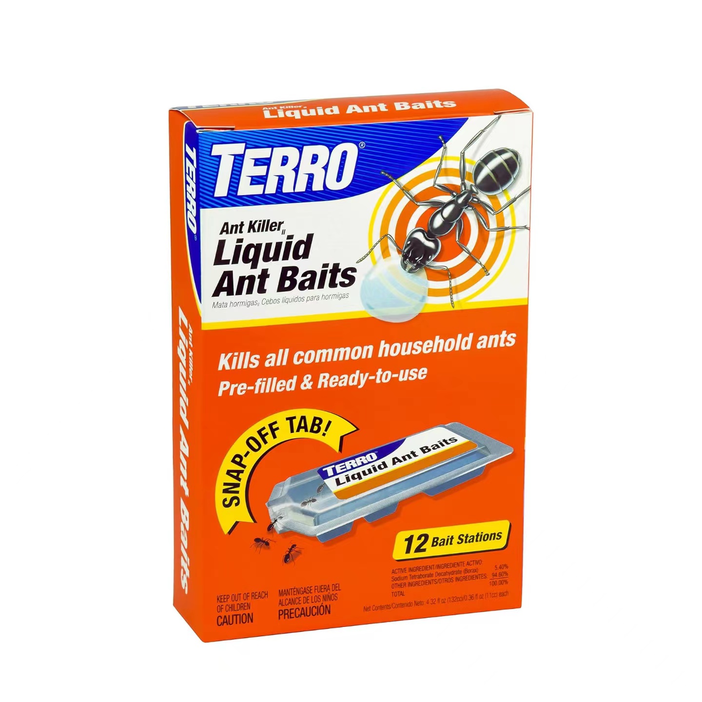 美国直邮 TERRO T300B Liquid Ant Killer液体蚂蚁诱饵杀手即用型