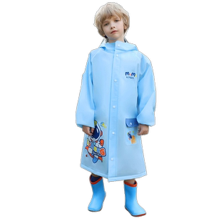 儿童雨衣女童2024新款女孩幼儿园小学生上学专用一年级书包位雨披