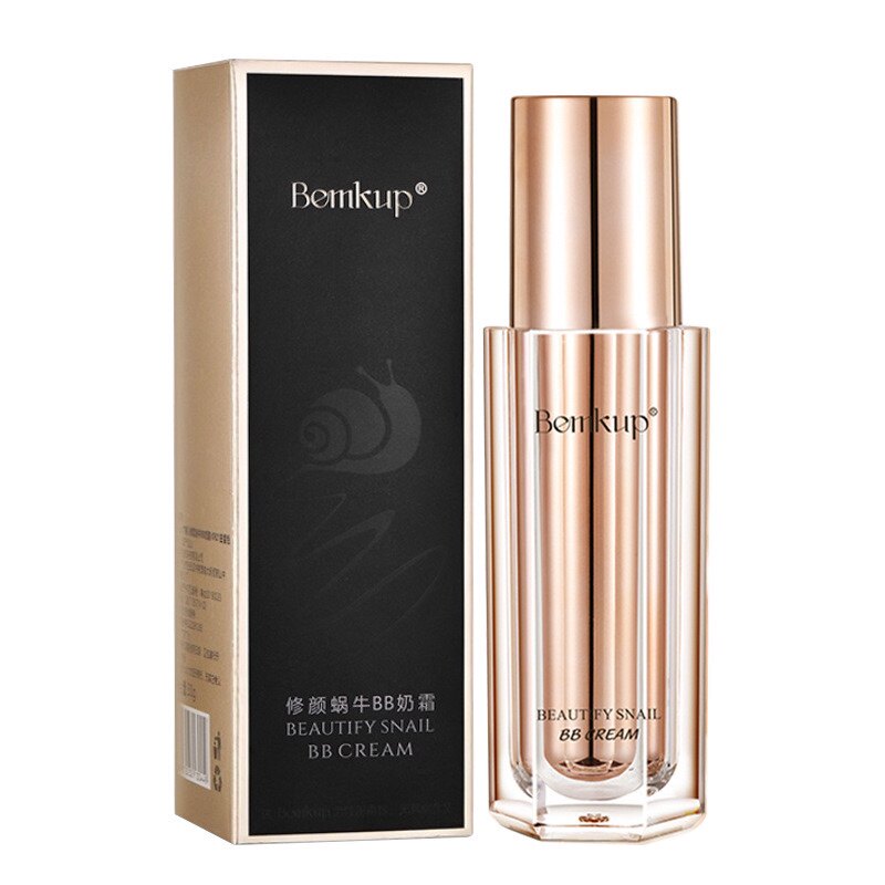 【专柜正品】Bemkup卞美咖修颜蜗牛BB奶霜遮瑕水润清透自然持久