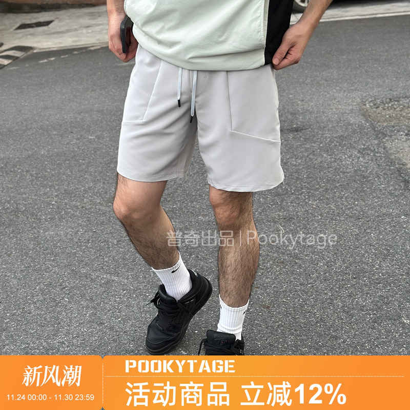 轻薄防水速干高弹透气休闲短裤