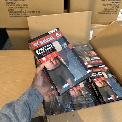北美整单男超弹速干运动平角内裤