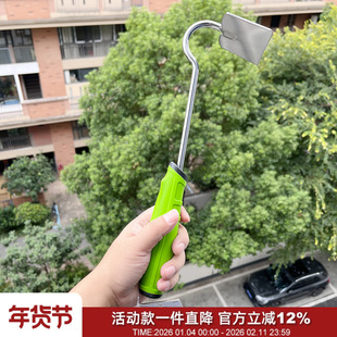菜园好助手！北欧单！不锈钢菜园锄草工具阳台花盆防滑园艺小锄头