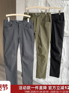 户外机能 轻量化3D剪裁DWR防水高弹透气春季男登山软壳徒步休闲裤