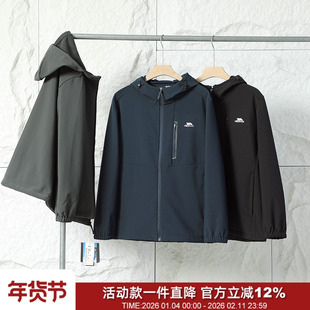 源899！玉米格暖绒！英国户外四防科技秋冬休闲软壳冲锋衣男夹克