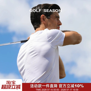 重磅牛货！北美高端高尔夫吸湿速干高弹透气男运动休闲短袖POLO衫