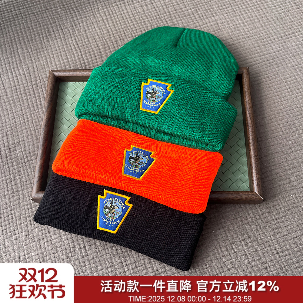 宾州狩猎协会户外毛线针织帽