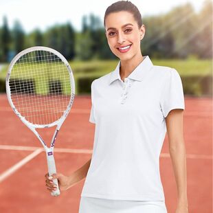 短袖纯色跨境上衣美码翻领大码运动休闲T恤夏季女衫纯色polo修身