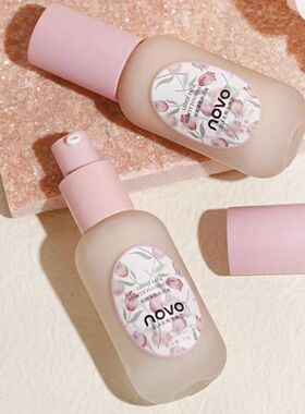 NOVO5937轻颜美肌粉底液哑光雾面轻薄遮瑕控油持久防水防汗不脱妆