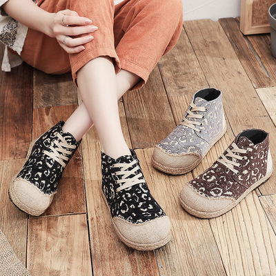 Casual Shoes Women Loafers Walking Sneakers Driving Shoe布鞋