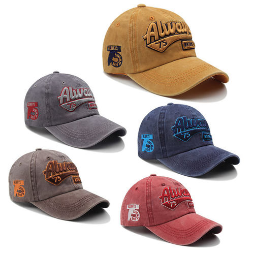 Baseball Hat Spring Summer Denim Caps Men Women Adjustable