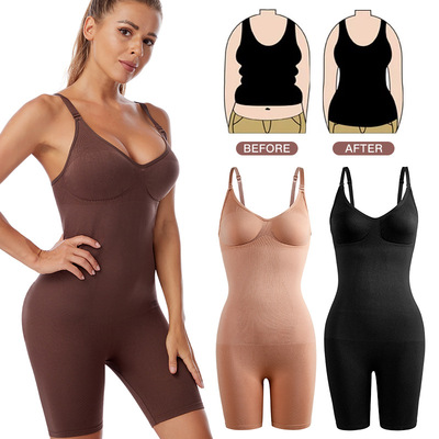 Bodysuit Shapewear Thigh Slim Body Suit Body Shaper Jumpsuit