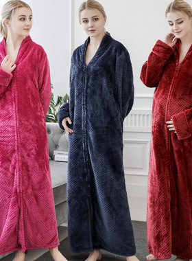 浴袍睡袍Bath Towels Women Night-robe Bathrobe Beach Shower
