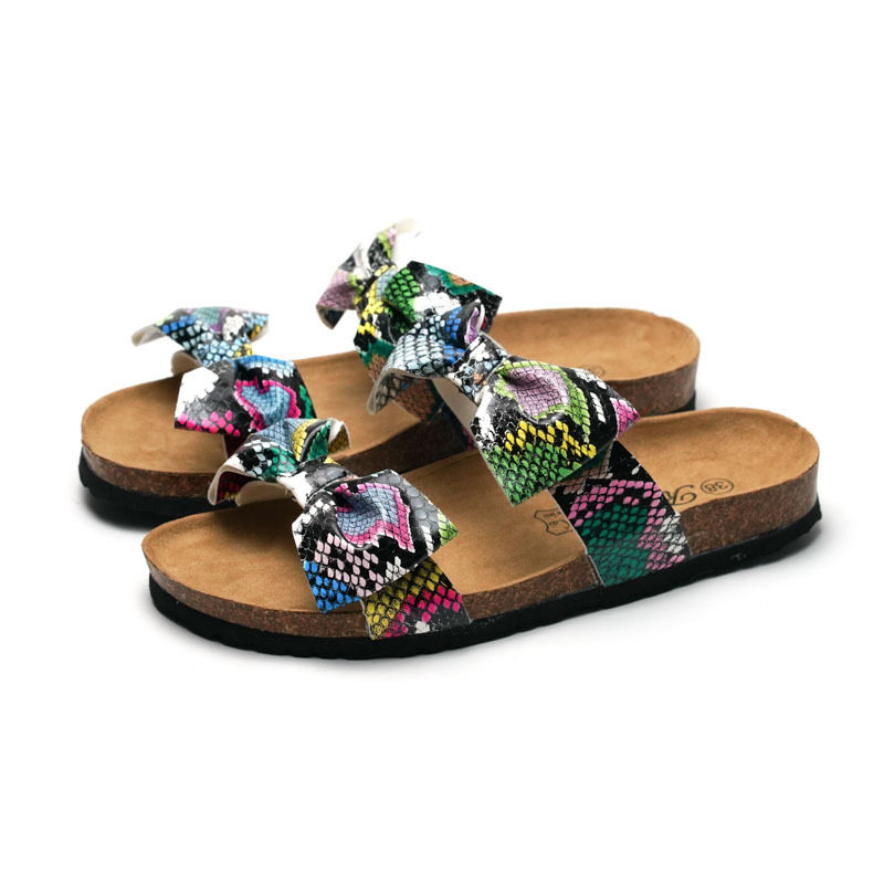 Women Sandal Girl Slipper女士软木拖鞋轻便沙滩鞋休闲学生凉鞋