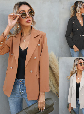 Women Suit Coat Outwear Overcoat Cloth欧美女装小西装长袖外套