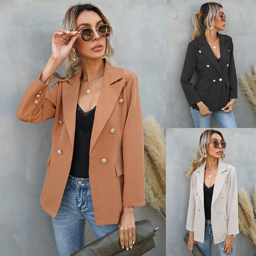 Women Suit Coat Outwear Overcoat Cloth欧美女装小西装长袖外套