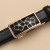 Automatic Buckle Black + Flowers|120cm