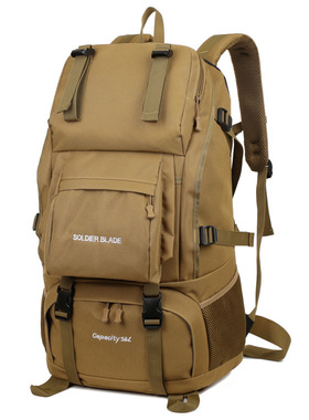 trekking bag Traveling Hiking Bag徒步登山包50l防水运动双肩包