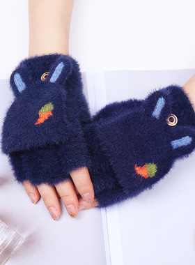Winter Women Gloves Casual Warm Knitted Driving Gloves保暖