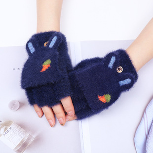 Winter Women Gloves Casual Warm Knitted Driving Gloves保暖