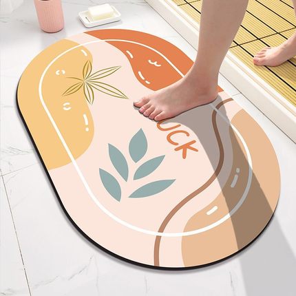 Room Toilet Mats Door Rugs Table Mat Floor Cushion Carpet