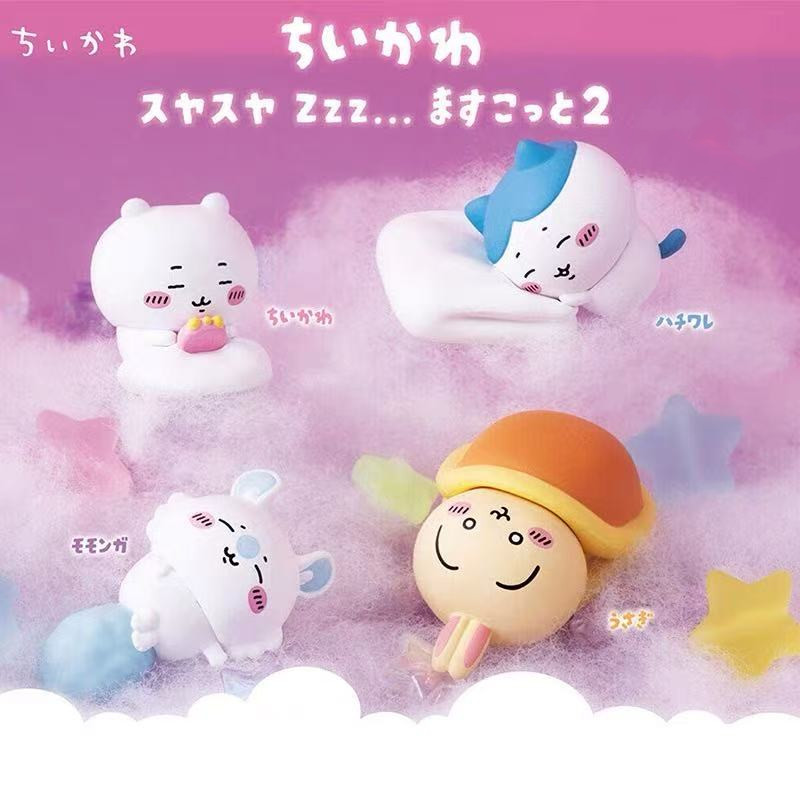 Chiikawa吉伊卡哇睡眠手办小摆件