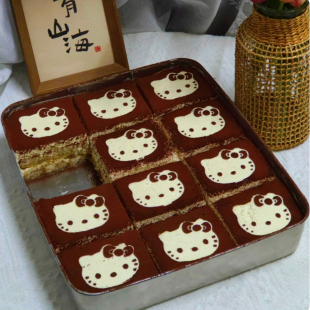 提拉米苏专用chiikawa撒粉模具乌萨奇糕点饼干点茶吉伊卡哇筛粉板