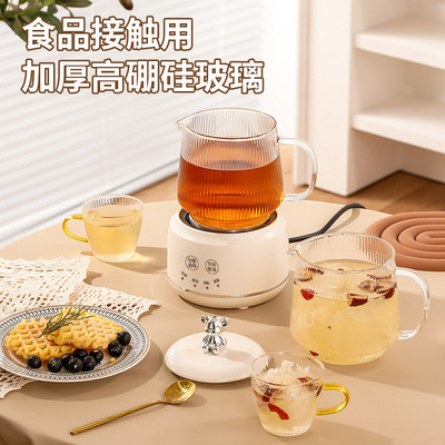 迷你养生壶小型办公室一人多功能家用烧水花茶壶养生杯电炖杯