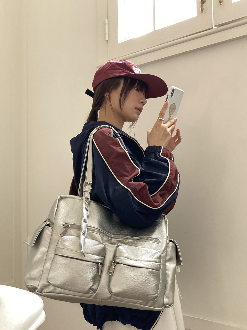 包包女大容量通勤单肩托特包