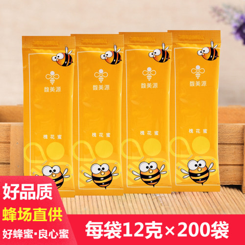 条装蜂蜜袋装独立小包装便携装 天然散装小袋装槐花洋槐蜂蜜条状