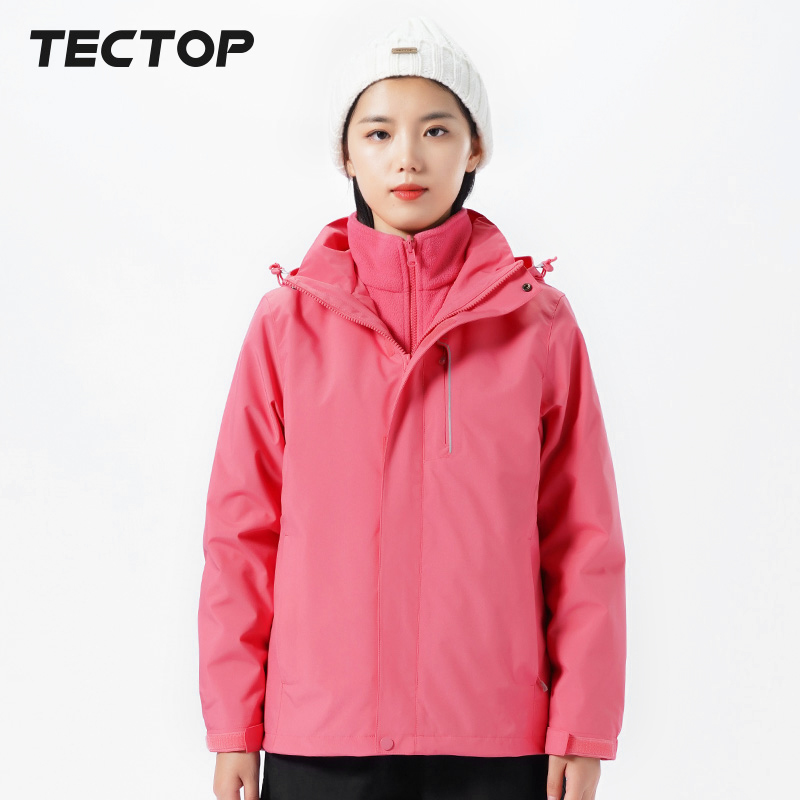 探拓户外防风保暖男女秋冬冲锋衣