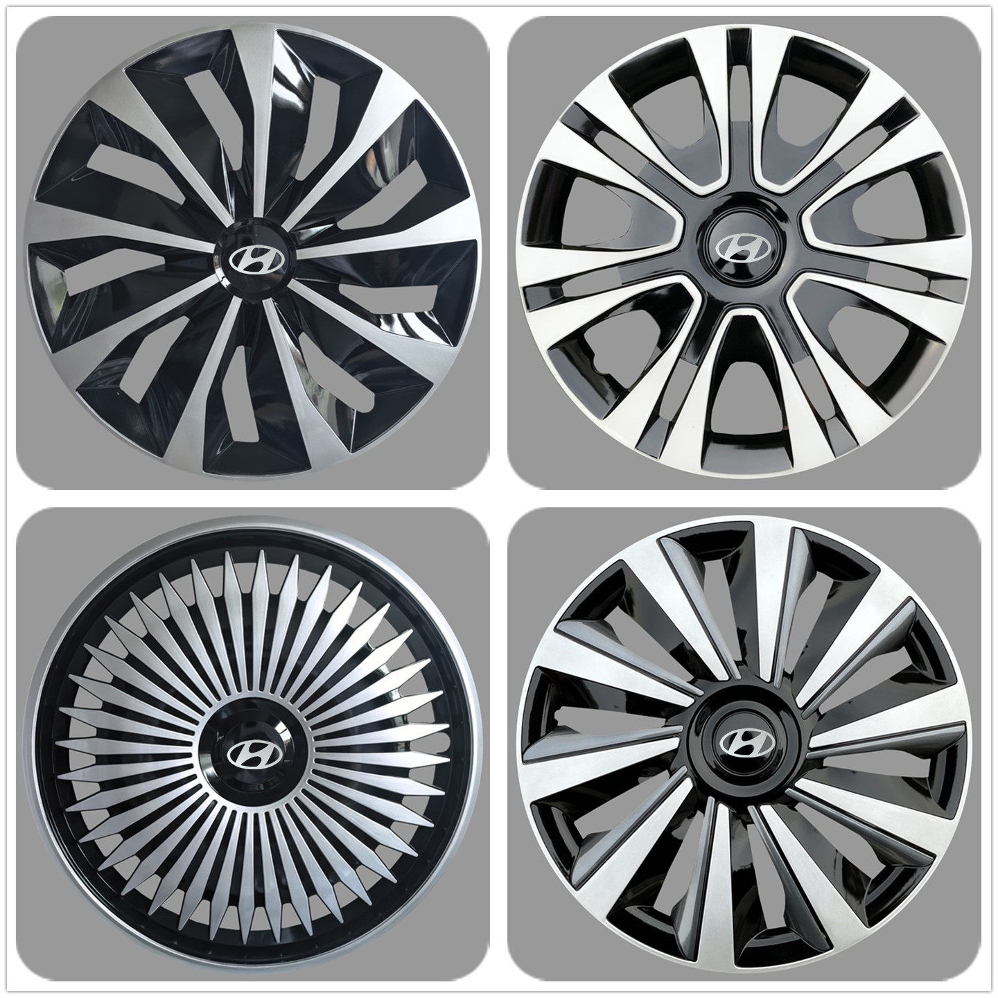 适用于现代瑞纳轮毂盖雅绅特老科索纳塔伊兰特低配铁钢圈装饰盖罩