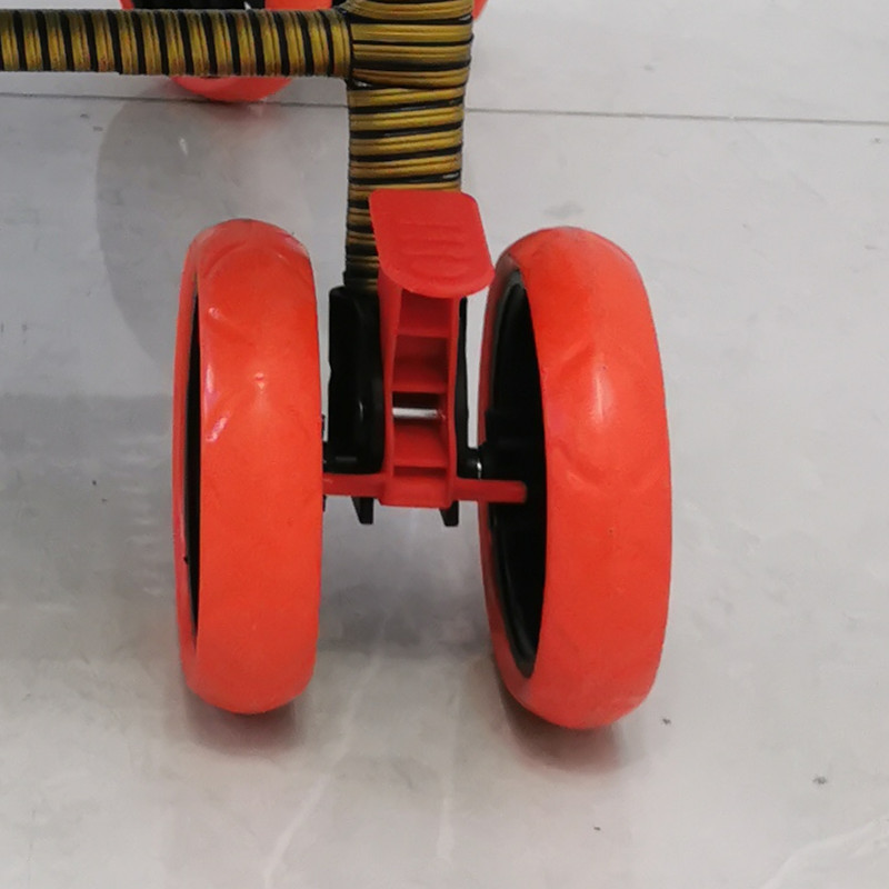 童车配件轮子婴儿推车伞车前后单轮万向轮通用轱辘宝宝手推车轮子