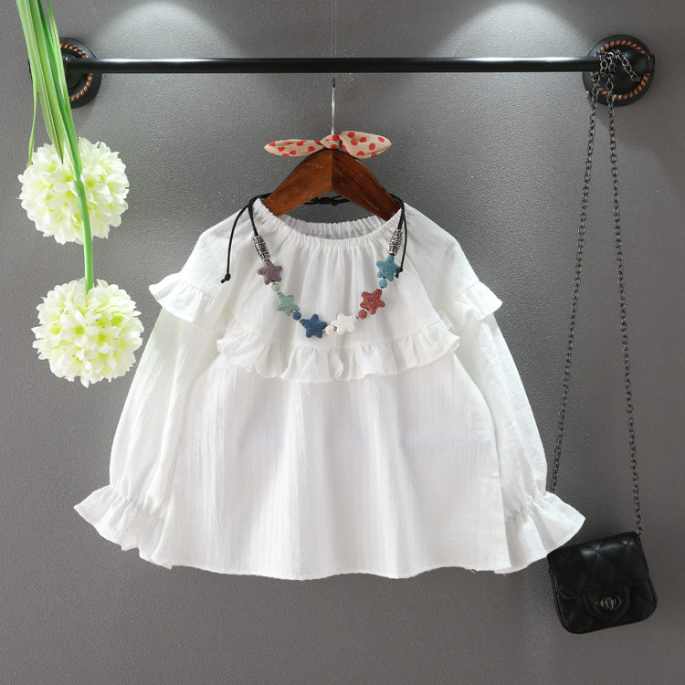 Chemise fille à manche longue - Ref 2084435 Image 1