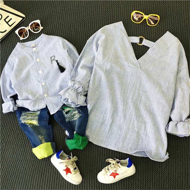 Chemise fille à manche longue - Ref 2088552 Image 1