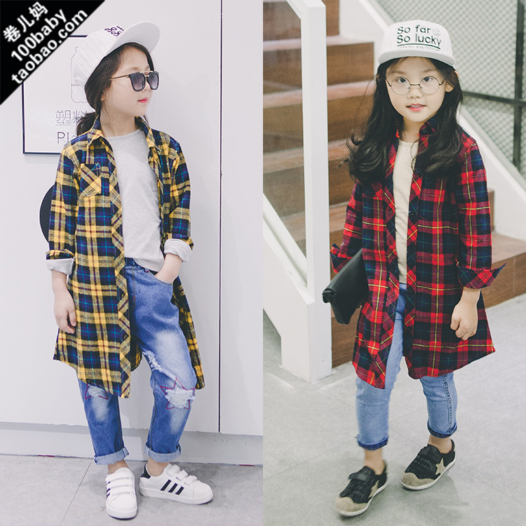 Chemise fille à manche longue - Ref 2088547 Image 1