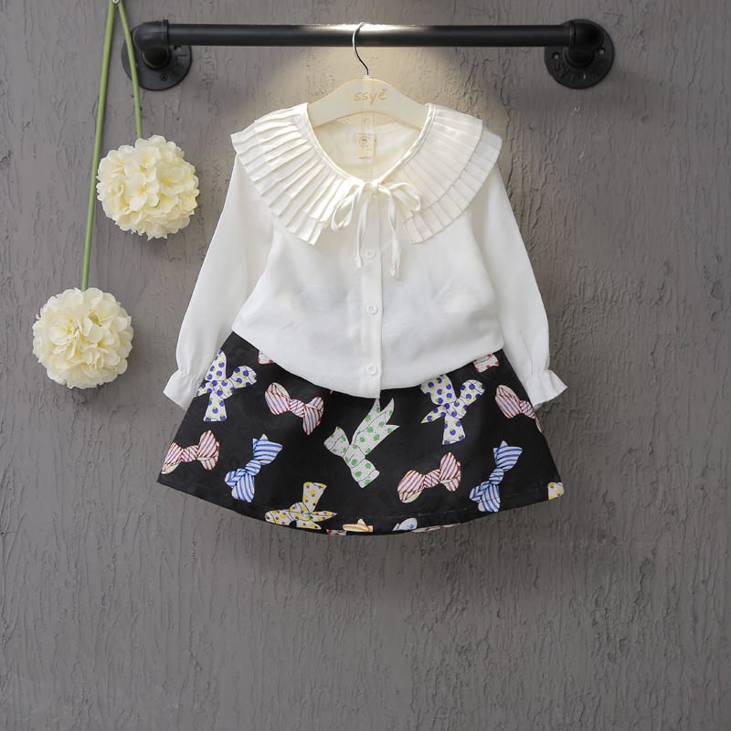 Chemise fille à manche longue - Ref 2088570 Image 1