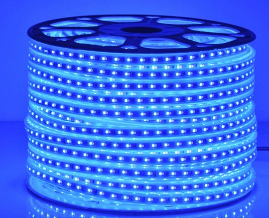 led三色变光灯带七彩色调光客厅吊顶rgb家用超亮变色软线灯条220v