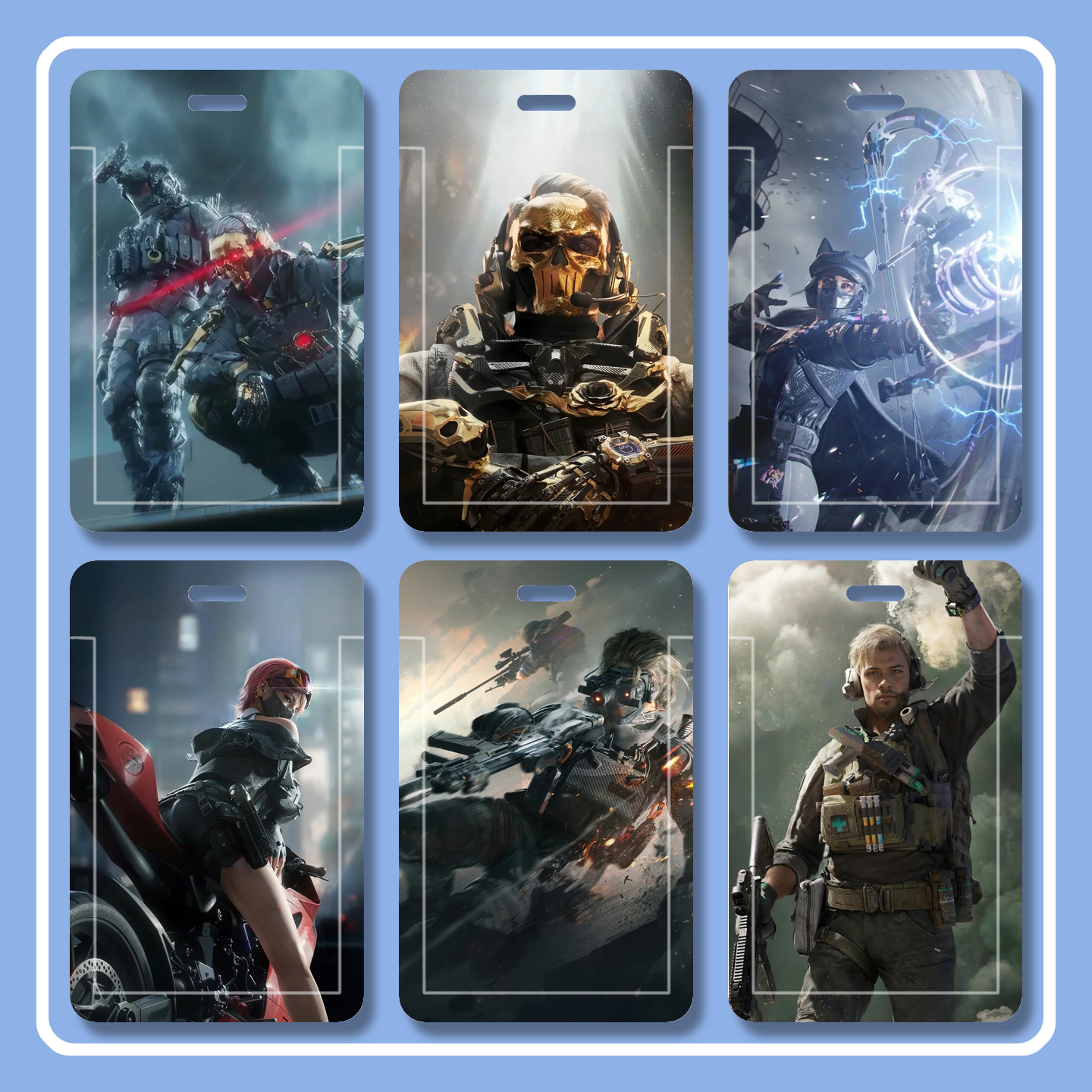 三角洲行动学生卡多功能游戏胸牌