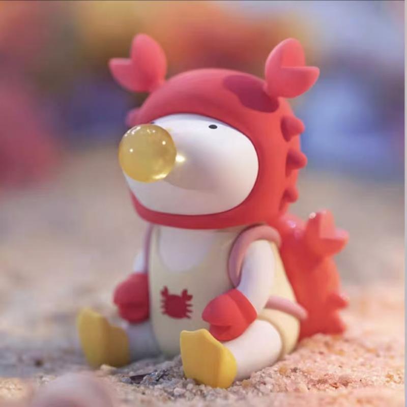 正版Repolar吐泡泡海洋生物寻找独角兽玩具可爱女生礼物摆件潮玩