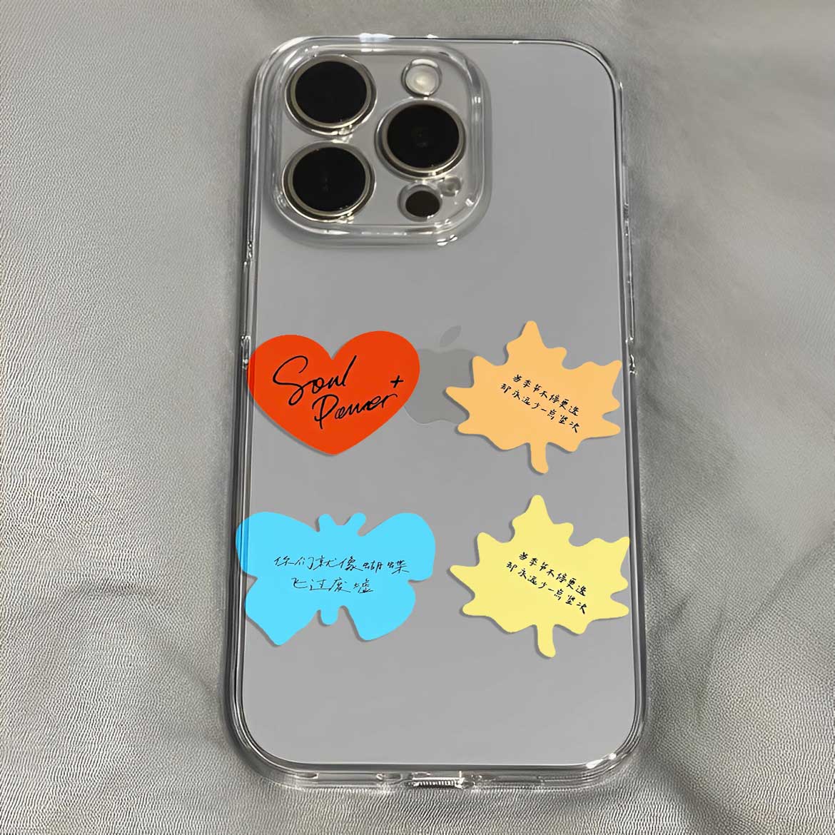 陶喆演唱会同款彩带落叶小众个性手机壳适用于iPhone苹果17小米17opporeno15华为vivo红米荣耀
