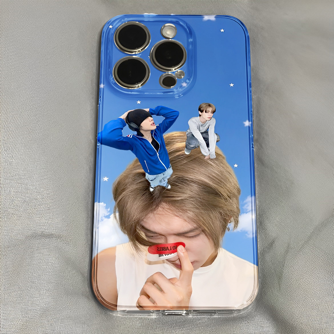 崔然竣呆萌搞怪趣味抽象手机壳适用于iPhone苹果17小米17opporeno15华为vivo红米荣耀