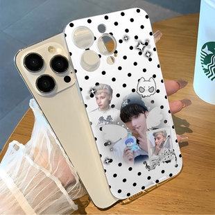 休宁凯可爱波点呆萌小众ins手机壳适用于iPhone苹果17小米17oppo华为vivo红米荣耀