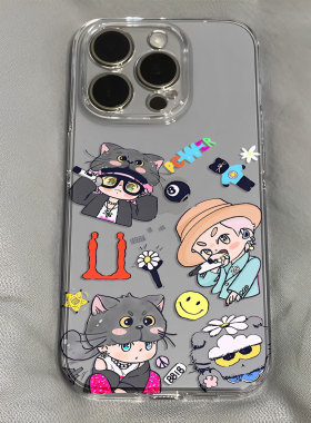 权志龙power可爱zoa猫手机壳适用于iPhone苹果17小米17opporeno15华为vivo红米荣耀