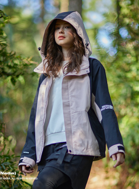 N+a纳迪亚24年春季新款风衣男女同款防风户外外套FY12610